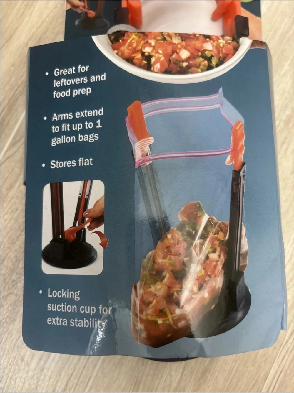 New! New Jokari Baggy Opener Pro - Hands Free Holder